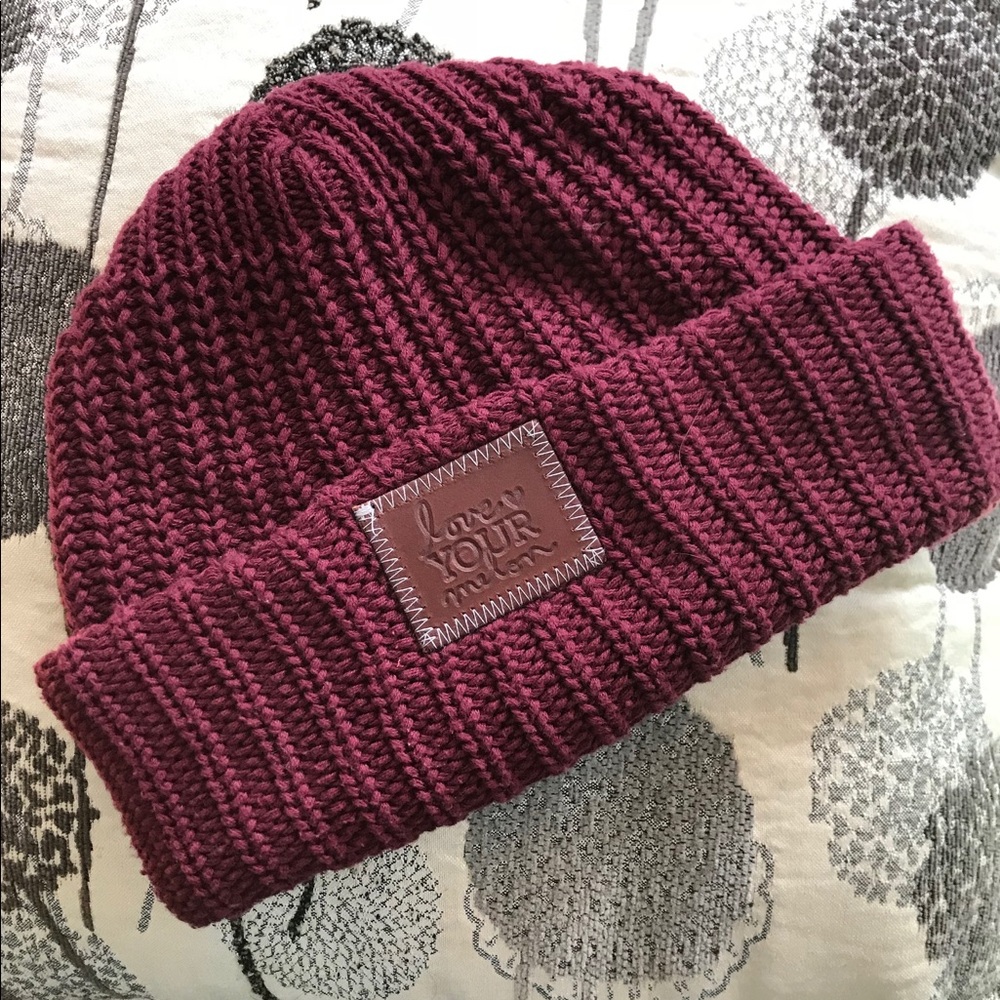 Love Your Melon Hat - Maroon